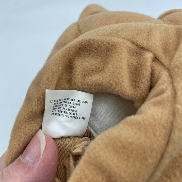 Plush Creations Inc Brown Lion Hand Puppet with Sound Pretend Play Visual Aid - Picture 7 of 8